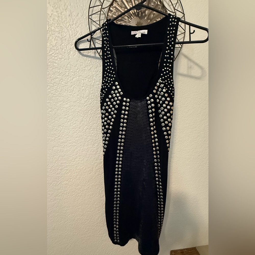 Studded Black Dress. Do and B